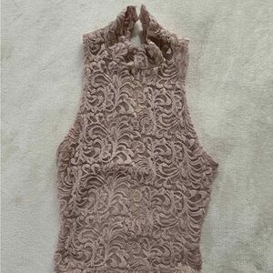 Charlotte Russe Lace Top Size XS